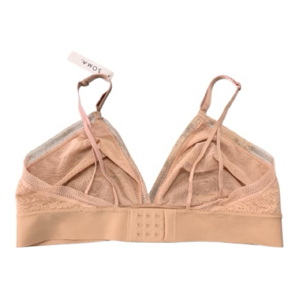 SOMA Lace Triangle Soft Bra size XL - Picture 3 of 4
